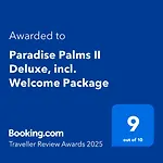 Apartment Paradise Palms Ii Deluxe, Incl. Welcome Package *